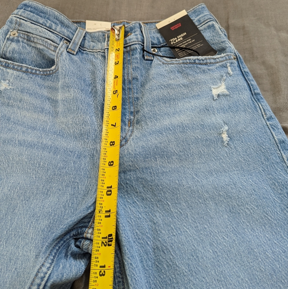 Levi's 70s High Rise Flare Jeans Marin Babe - Picture 6 of 10